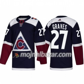 Dresovi Colorado Avalanche Ryan Graves 27 Adidas 2018-2019 Alternate Authentic - Muške
